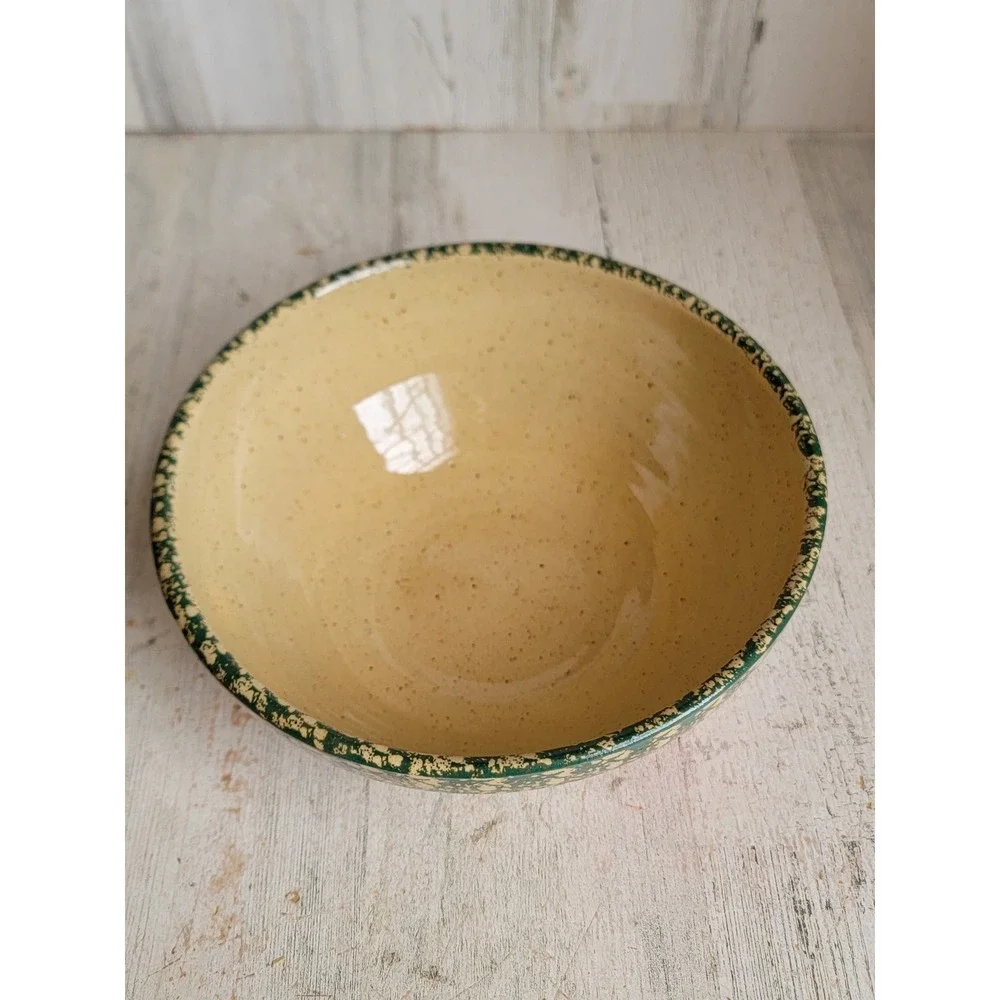 Three Rivers‎ orange pumpkin fall pottery bowl Halloween farm home